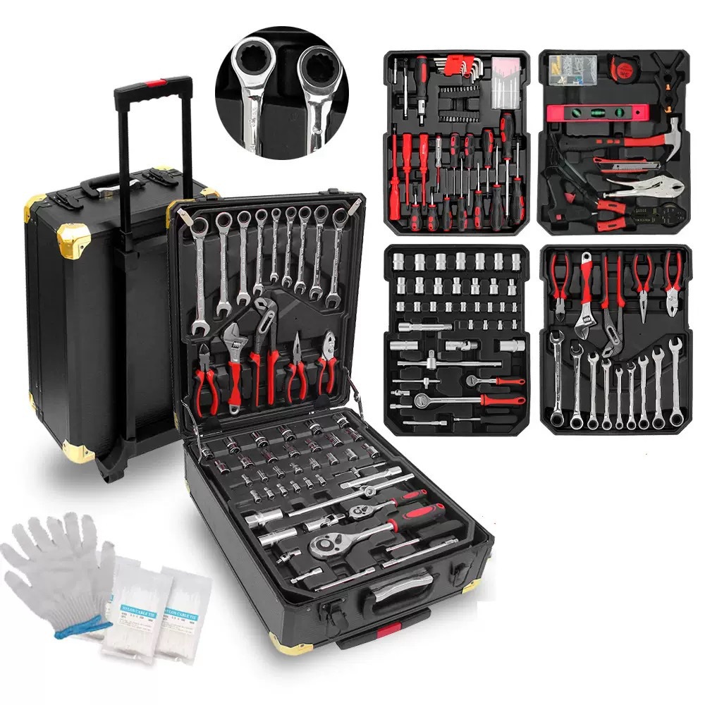 Wrench Set - Set Peralatan Perbaikan Perkakas Baja Krom